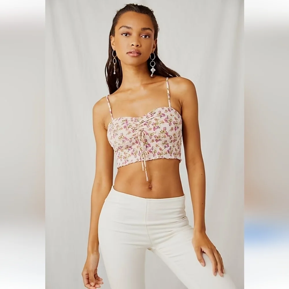 Free People Maia Smocked Bandeau